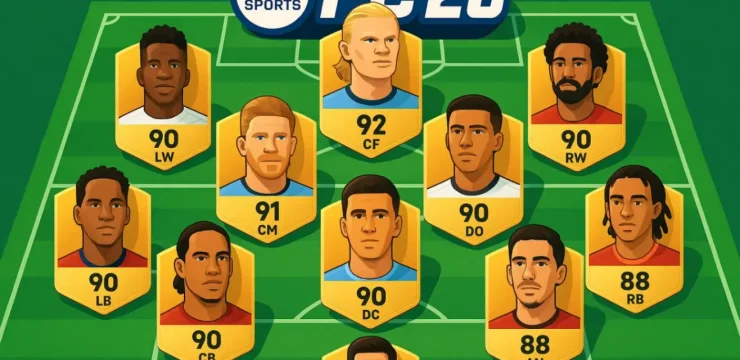 ТОП‑10 лучших игроков EASportsFC26: полный рейтинг по позициям