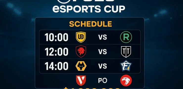 EASportsFC26 Esports Cup: расписание, команды и призовой фонд