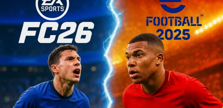 EASportsFC26 или eFootball 2025: что выбрать для киберфутбола