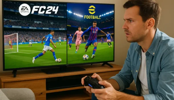 Какой симулятор лучше для новичков: EA Sports FC или eFootball