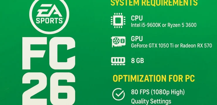 EASportsFC26 — системные требования и оптимизация для ПК