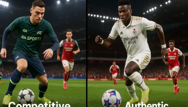 Два стиля геймплея в EA Sports FC 26 — Competitive vs Authentic: что изменилось